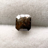 Salt and Pepper 1.01ct Radiant Brilliant Cut 5.51x5.32x3.20mm SP2031
