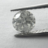 Salt & Pepper 1.03ct Round Brilliant 6.14x6.24x4.179mm SP1992