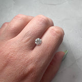 Salt & Pepper 1.03ct Round Brilliant 6.14x6.24x4.179mm SP1992