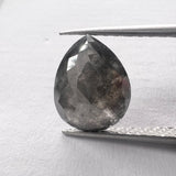 3.05ct Pear Rosecut Double Cut 11.08x8.55x3.78mm SP2024