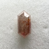 1.54ct Hexagon Rosecut 9.58x4.50x3.30mm  HX1126