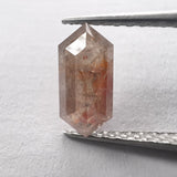 1.54ct Hexagon Rosecut 9.58x4.50x3.30mm  HX1126