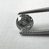 Salt & Pepper 0.75ct Round Brilliant 5.62x5.68x3.03mm SP2034