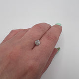 Salt & Pepper 1.02ct Round Brilliant 6.27x6.34x3.97mm SP2005