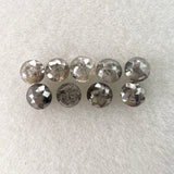 1.36cttw 9pc 3.1mm Round Rosecut Parcel SPRC1