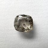 Salt and Pepper 1.58ct Cushion Rosecut Double Cut 7.54x6.86x3.00mm SP2012