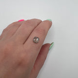 Salt and Pepper 1.58ct Cushion Rosecut Double Cut 7.54x6.86x3.00mm SP2012