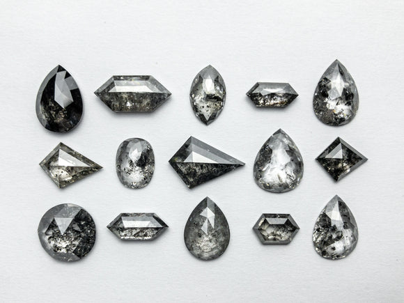 Salt and Pepper Diamonds.