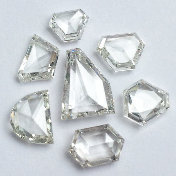 White Rosecut Diamonds