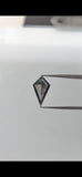 0.95ct  Salt and Pepper 12.40x6.45x2.05mm Kite Rosecut SP1075-2