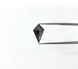 1.89ct  Salt and Pepper 14.30x6.35x3.35mm Kite Double Rosecut SP1026-12