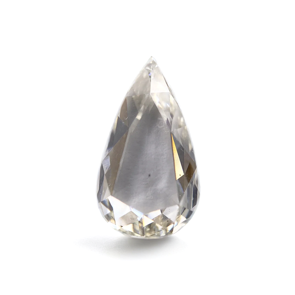 2.19ct 12.02x6.82x2.92mm SI1 Light Yellow Pear Rosecut DDL4651