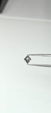 0.80ct  Salt and Pepper Kite  7.40x5.99x3.05mm Double Rosecut SP1029-13