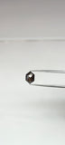 1.40ct   9.65x6.55x2.85mm  Salt and Pepper Hexagon Shape  Rosecut SP8251