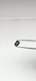 Salt and Pepper 0.85ct  Emerald cut   6.65x4.40x2.70mm  SP8254