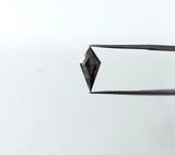 1.39ct  Salt and Pepper 11.20x6.90x3.00mm Kite Double Rosecut SP1026-13