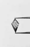 1.00ct Salt and Pepper Kite Rosecut  Measurements 12.3x6.25x1.95mm -  SP1075-5