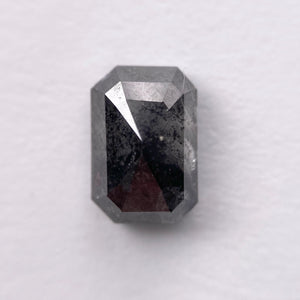 Salt and Pepper 0.60ct  Emerald cut   6.20x4.15x2.15mm  SP8256