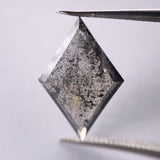 2.80ct  Salt and Pepper  15.92x10.99x2.52mm Kite Double Rosecut SP1863-1