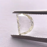 1.36ct 7.28x5.50x3.36mm Half Moon Rosecut WRC27-78