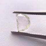 1.36ct 7.28x5.50x3.36mm Half Moon Rosecut WRC27-78