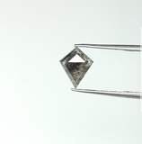 1.01ct Salt and Pepper 9.50x7.60x2.30mm Kite Rosecut SP1029-6