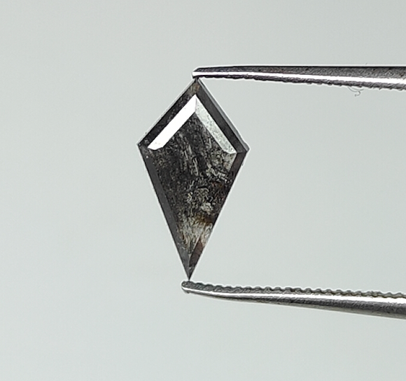 0.72ct Salt and Pepper 10.05x5.60x1.70mm Kite Rosecut SP1029-9