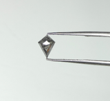 0.66ct Salt and Pepper 7.00x5.45x2.70mm Kite Rosecut SP1029-11