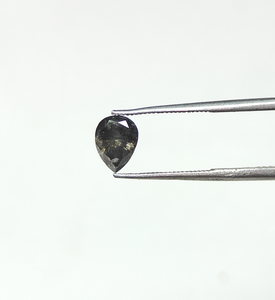 Salt and Pepper 0.70ct Pear Brilliant 6.55x4.95x3.10mm SP8257