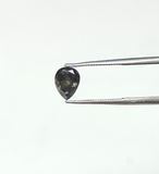 Salt and Pepper 0.70ct Pear Brilliant 6.55x4.95x3.10mm SP8257