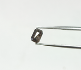 Salt and Pepper 0.60ct  Emerald cut   6.20x4.15x2.15mm  SP8256