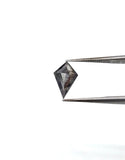 1.25ct  Salt and Pepper 10.90x6.10x3.20mm Kite Double Rosecut SP1075-3