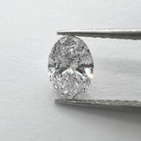 GIA Certified 0.90ct SI2-F Oval Brilliant 7.77x5.54x3.38mm RR3314