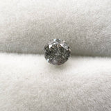 Salt and Pepper Round Brilliant  0.95ct 5.97x5.96x4.09mm SP1417