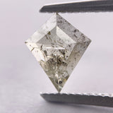 1.04ct 9.10x7.54x2.44mm Kite Rosecut RUS1508 set in the mount