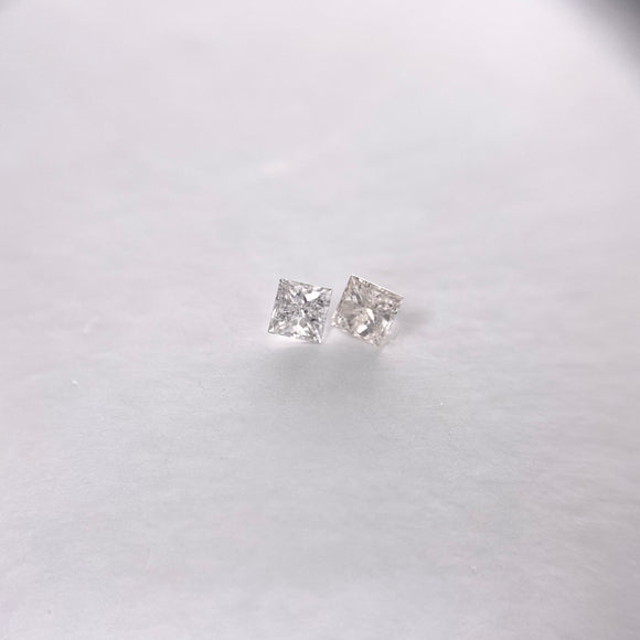 0.18cttw Princess Cut Matching Pair RR-ML-22