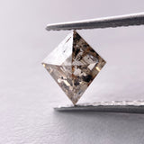 0.81ct 7.50x6.50x2.90mm Kite Rosecut SP1282 set in the mount