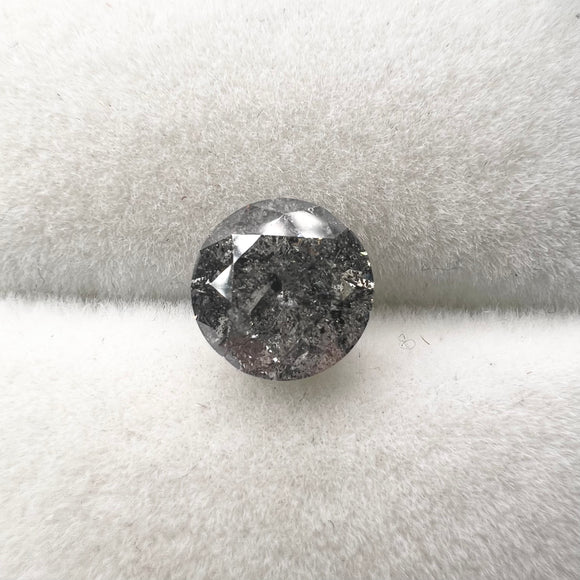Salt & Pepper 1.80ct Round Brilliant 7.51x7.50x4.72mm SP1424