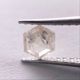 0.58ct 6.05x4.85x2.45mm Hexagon Rosecut DCGH-14