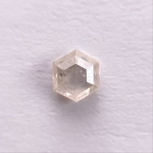 0.58ct 6.05x4.85x2.45mm Hexagon Rosecut DCGH-14