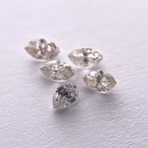 0.75cttw 5pc Marquise & Pear Shape Parcel 4586-2