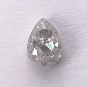 0.75ct 7.20x5.51x2.40mm Pear Rosecut IC1054