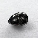 Salt and Pepper 1.12ct Pear Rosecut Double Cut 8.95x5.45x2.65mm SP8253