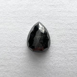 Salt and Pepper 1.21ct Pear Rosecut 7.86x5.93x3.00mm SP1434