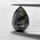 Salt and Pepper 0.70ct Pear Brilliant 6.55x4.95x3.10mm SP8257