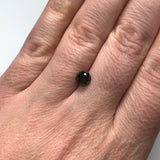 1.06ct 5.89x5.87x4.37mm Black Round Brilliant B025-3 sold 11/14/2022 seropian