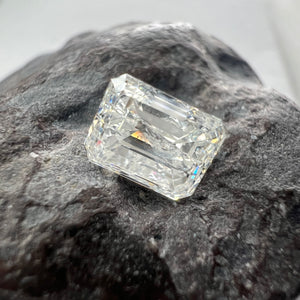 1.01ct 6.13x4.76x3.73mm I2 Emerald Cut RR4481