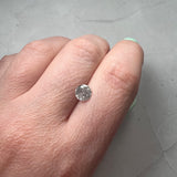 Salt & Pepper 1.02ct Round Brilliant 6.45x6.49x3.92mm SP1989