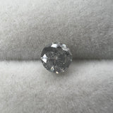 Salt & Pepper 1.02ct Round Brilliant 6.45x6.49x3.92mm SP1989