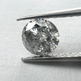 Salt & Pepper 1.01ct Round Brilliant 6.21x6.24x4.01mm SP2003